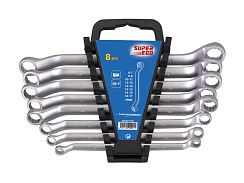 Набор двухсторонних накидных ключей D 6 - 22 мм, 8 предметов SEH001100 SUPER-EGO