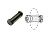 Запасная ось для трубореза INOX SUPER/ 701 D 1,1/4" 701011500 SUPER-EGO